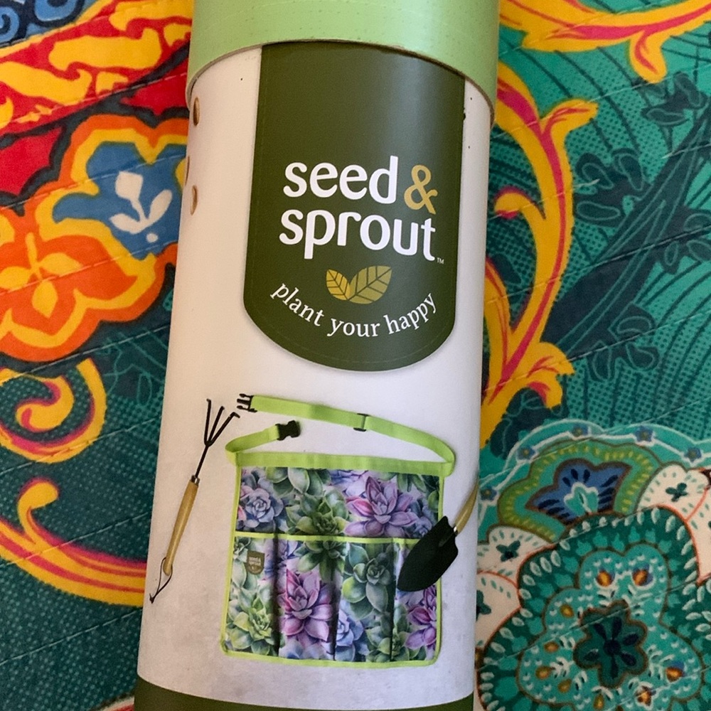 Seed and sprout, gardening set